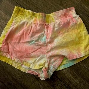 Pacsun tie die shorts